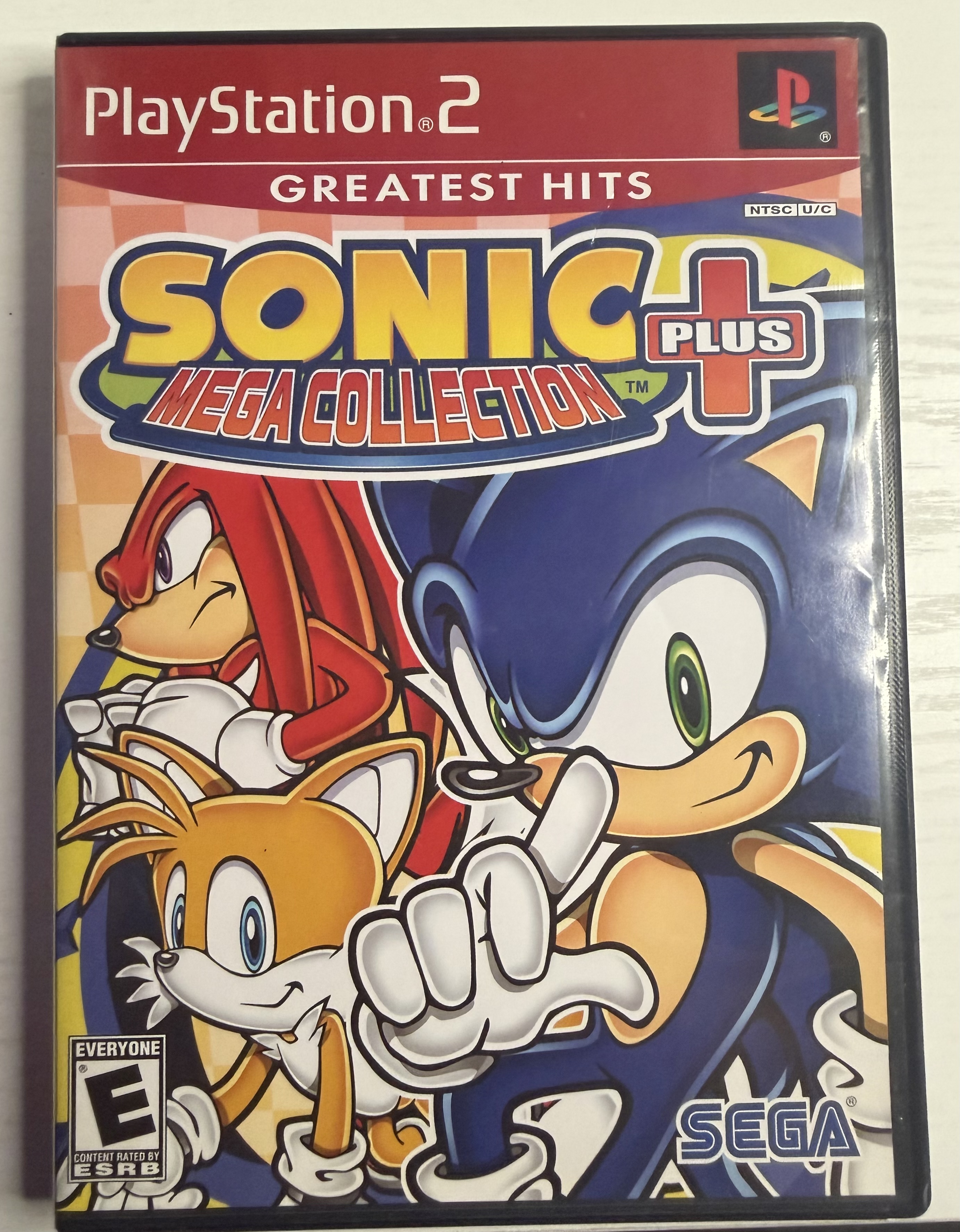 Sonic Mega Collection Plus Playstation 2, cib, traded in to Cart-A-Vision